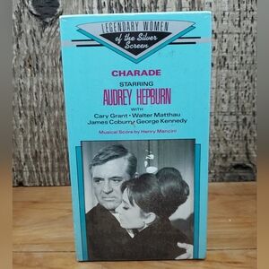 Charade VHS Audrey Hepburn Cary Grant 1989 Brand New Factory Sealed